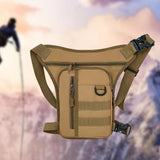 Maxbell Maxbell Waist Bag Portable Travel Bag Decoration Shoulder Bag Multifunctional Purse Dark khaki