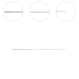 Maxbell Fire Blow Tube Telescopic Weatherproof Blowpipe for Picnic Camping Fireplace 8 Sections 48cm