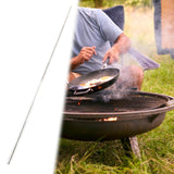 Maxbell Fire Blow Tube Telescopic Weatherproof Blowpipe for Picnic Camping Fireplace 8 Sections 48cm