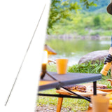 Maxbell Fire Blow Tube Telescopic Weatherproof Blowpipe for Picnic Camping Fireplace 8 Sections 48cm