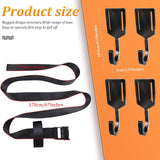 Maxbell Tree Stand Strap Gear Hanger Multi Hook for Bow Hunting Accessories Climbing Plastic Buckle