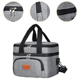 Maxbell Maxbell Insulated Cooler Bag Thermal Leakproof Delivery Bag for Travel Outdoor Beach Gray