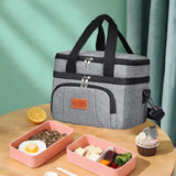 Maxbell Maxbell Insulated Cooler Bag Thermal Leakproof Delivery Bag for Travel Outdoor Beach Gray