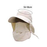 Maxbell Sun Protection Face Covering with Detachable Neck Flap Cover for Women Beach