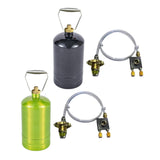 Maxbell Camping Empty Gas Cylinder Storage Tank for Picnic Outdoor Sport Backpacking Green