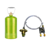 Maxbell Camping Empty Gas Cylinder Storage Tank for Picnic Outdoor Sport Backpacking Green