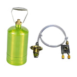 Maxbell Camping Empty Gas Cylinder Storage Tank for Picnic Outdoor Sport Backpacking Green