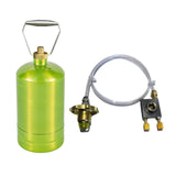 Maxbell Camping Empty Gas Cylinder Storage Tank for Picnic Outdoor Sport Backpacking Green