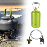 Maxbell Camping Empty Gas Cylinder Storage Tank for Picnic Outdoor Sport Backpacking Green