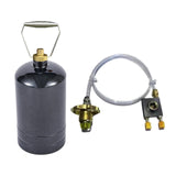 Maxbell Camping Empty Gas Cylinder Storage Tank for Picnic Outdoor Sport Backpacking Black