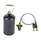 Maxbell Camping Empty Gas Cylinder Storage Tank for Picnic Outdoor Sport Backpacking Black