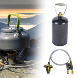 Maxbell Camping Empty Gas Cylinder Storage Tank for Picnic Outdoor Sport Backpacking Black