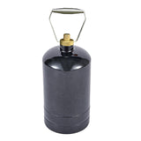 Maxbell Camping Empty Gas Cylinder Storage Tank for Picnic Outdoor Sport Backpacking Black