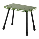 Maxbell Maxbell Camping Table Camp Stool Ultralight Portable Stool for Picnic Garden Concert Green