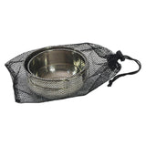 Maxbell Camping Bowl Multifunctional with Folding Handle for Barbecue Travel Fishing