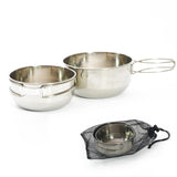 Maxbell Camping Bowl Multifunctional with Folding Handle for Barbecue Travel Fishing