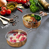 Maxbell Camping Bowl Multifunctional with Folding Handle for Barbecue Travel Fishing