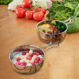 Maxbell Camping Bowl Multifunctional with Folding Handle for Barbecue Travel Fishing