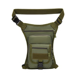 Maxbell Maxbell Waist Bag Craft Thigh Pack Waterproof Costume Cycling Decor Sport Fanny Pack Solid Green