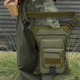 Maxbell Maxbell Waist Bag Craft Thigh Pack Waterproof Costume Cycling Decor Sport Fanny Pack Solid Green