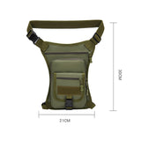 Maxbell Maxbell Waist Bag Craft Thigh Pack Waterproof Costume Cycling Decor Sport Fanny Pack Solid Green