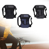 Maxbell Waist Pack Sturdy Casual Adjustable Drop Leg Bag for Climbing Outdoor Hiking Black