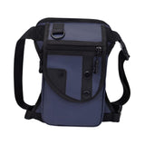 Maxbell Waist Pack Sturdy Casual Adjustable Drop Leg Bag for Climbing Outdoor Hiking Blue