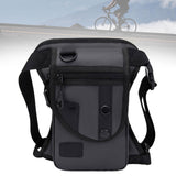 Maxbell Waist Pack Sturdy Casual Adjustable Drop Leg Bag for Climbing Outdoor Hiking Gray