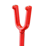 Maxbell Fishing Rod Holder Clamp Fishing Tackle Pole Stand for Beach Outdoor Fishing Red