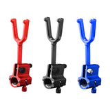 Maxbell Fishing Rod Holder Clamp Fishing Tackle Pole Stand for Beach Outdoor Fishing Red