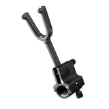Maxbell Fishing Rod Holder Clamp Fishing Tackle Pole Stand for Beach Outdoor Fishing Black