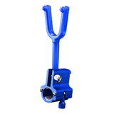 Maxbell Fishing Rod Holder Clamp Fishing Tackle Pole Stand for Beach Outdoor Fishing Blue