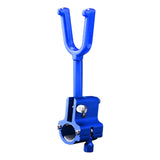 Maxbell Fishing Rod Holder Clamp Fishing Tackle Pole Stand for Beach Outdoor Fishing Blue