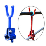 Maxbell Fishing Rod Holder Clamp Fishing Tackle Pole Stand for Beach Outdoor Fishing Blue
