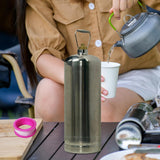 Maxbell Camping Empty Gas Cylinder Refillable Gas Bottle for Fishing Backpacking BBQ Style A