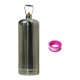Maxbell Camping Empty Gas Cylinder Refillable Gas Bottle for Fishing Backpacking BBQ Style A