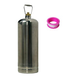 Maxbell Camping Empty Gas Cylinder Refillable Gas Bottle for Fishing Backpacking BBQ Style A