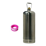 Maxbell Camping Empty Gas Cylinder Refillable Gas Bottle for Fishing Backpacking BBQ Style A