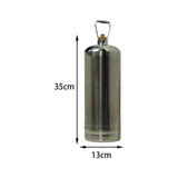 Maxbell Camping Empty Gas Cylinder Refillable Gas Bottle for Fishing Backpacking BBQ Style A