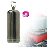 Maxbell Camping Empty Gas Cylinder Refillable Gas Bottle for Fishing Backpacking BBQ Style A