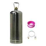 Maxbell Camping Empty Gas Cylinder Refillable Gas Bottle for Fishing Backpacking BBQ Style B