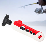 Maxbell Fishing Line Spooler Winder Lines Winder Spooler for Outdoor Fishing Camping Red white