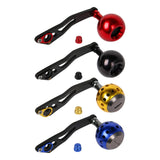 Maxbell Maxbell Spinning Reel Handle Fishing Spinning Reel Handle Sturdy Fishing Reel Handle Red