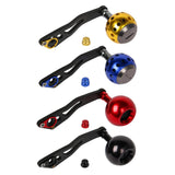 Maxbell Maxbell Spinning Reel Handle Fishing Spinning Reel Handle Sturdy Fishing Reel Handle Red