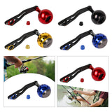 Maxbell Maxbell Spinning Reel Handle Fishing Spinning Reel Handle Sturdy Fishing Reel Handle Red