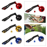 Maxbell Maxbell Spinning Reel Handle Fishing Spinning Reel Handle Sturdy Fishing Reel Handle Red