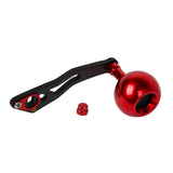 Maxbell Maxbell Spinning Reel Handle Fishing Spinning Reel Handle Sturdy Fishing Reel Handle Red