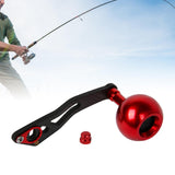 Maxbell Maxbell Spinning Reel Handle Fishing Spinning Reel Handle Sturdy Fishing Reel Handle Red