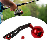 Maxbell Maxbell Spinning Reel Handle Fishing Spinning Reel Handle Sturdy Fishing Reel Handle Red