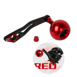 Maxbell Maxbell Spinning Reel Handle Fishing Spinning Reel Handle Sturdy Fishing Reel Handle Red